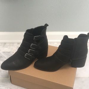Black Lucky Brand Booties